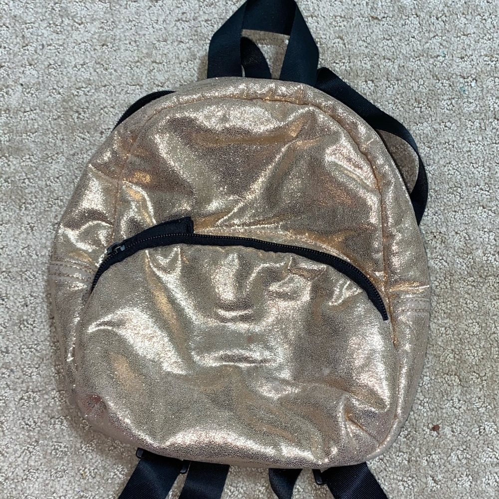 Rose Gold Hollister Mini Backpack